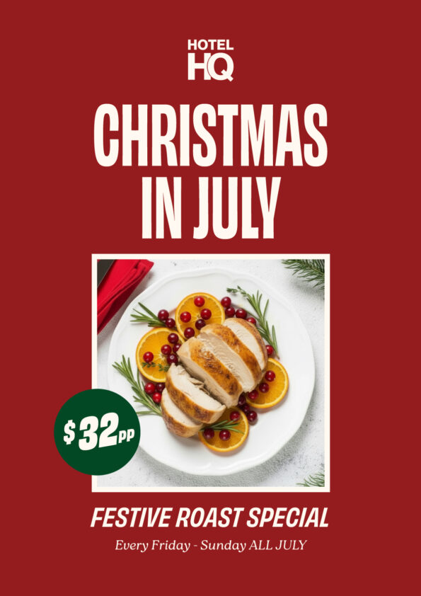 Christmas in July at Hotel HQ